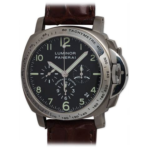 panerai luminor 40mm automatic chrono pam 74 replica|panerai luminor and radiomir.